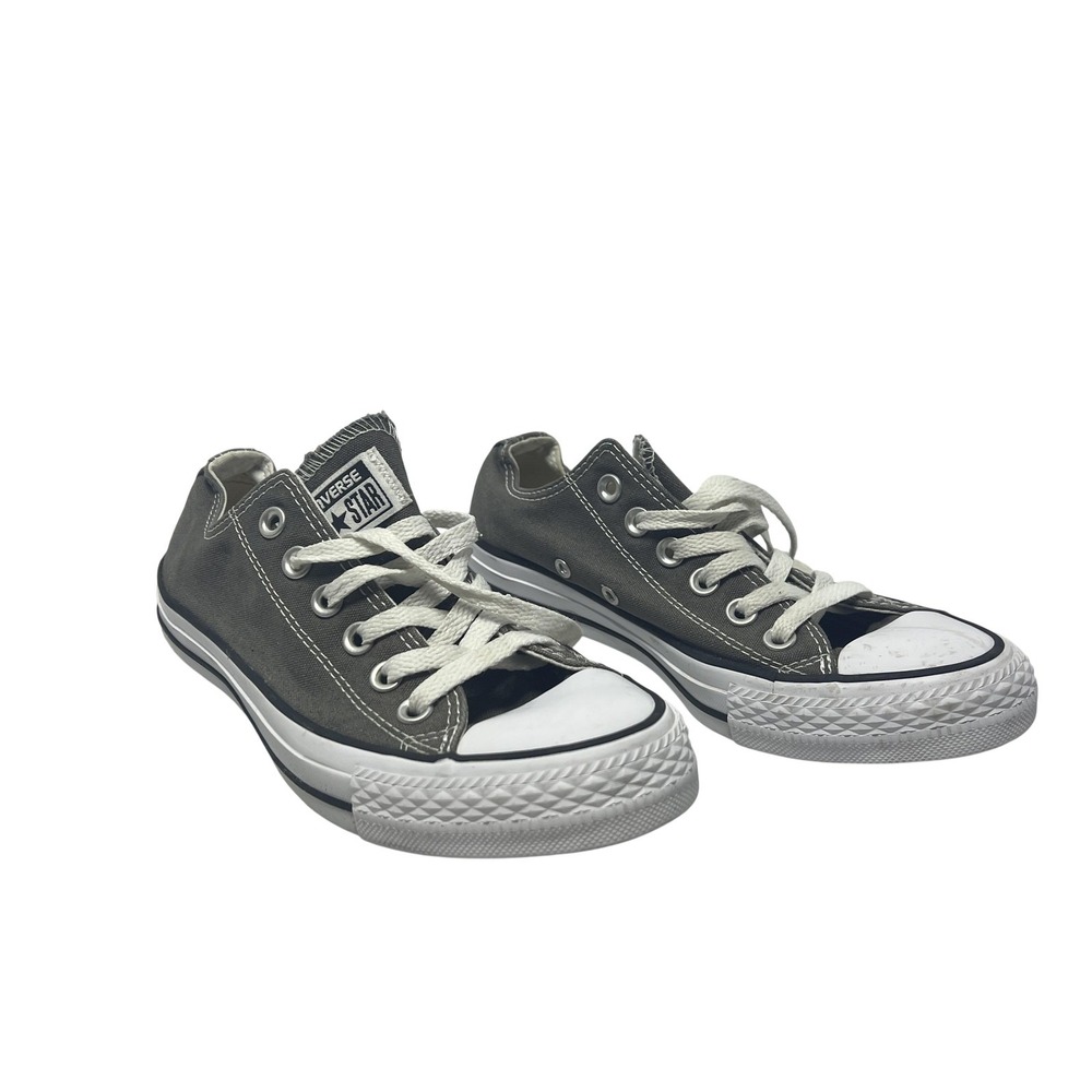 Converse All Star‎ Shoes Mens Size 5 Womens 7 Gray Canvas Low Top Sneakers